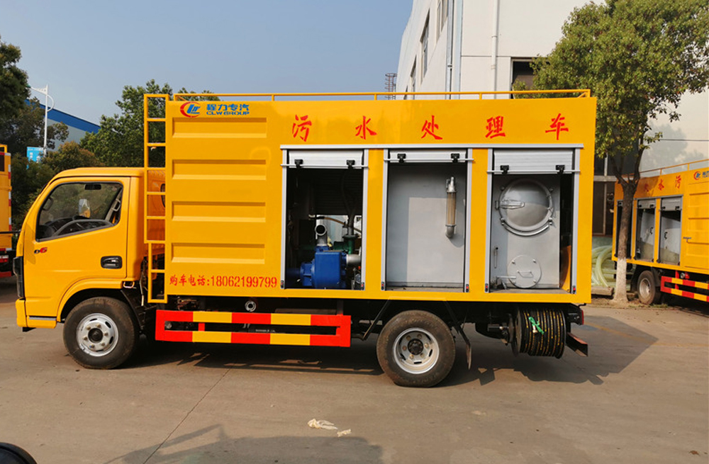 污水分離車